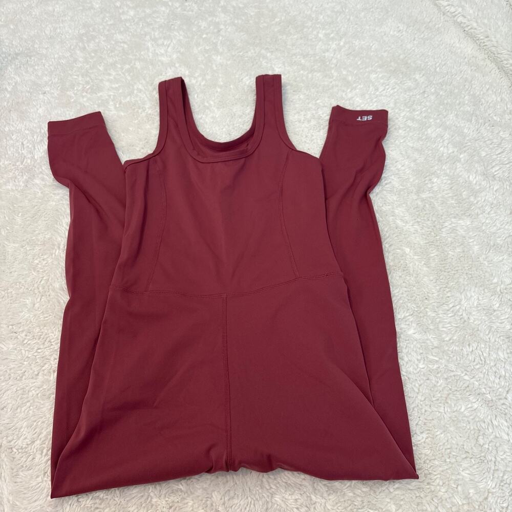 Set Active Womens Sportbody Bodysuit Mauve L Sports Pilates Yoga Workout Chic